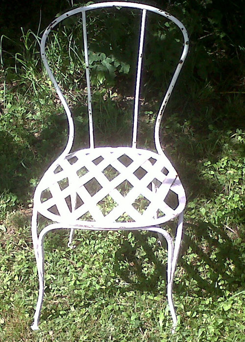 A3175 French Antique Garden Chair